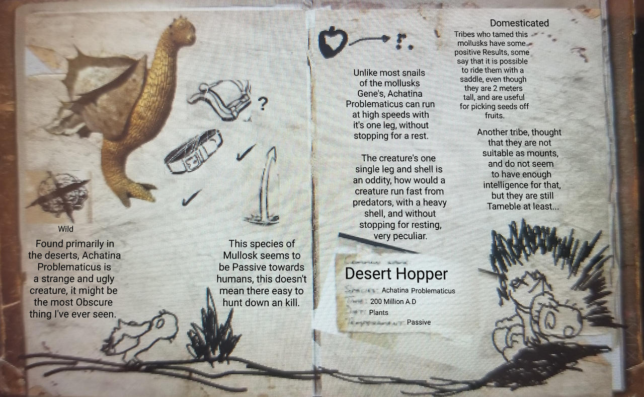 Ark Desert Hopper Dossier by SquibbyBros on DeviantArt