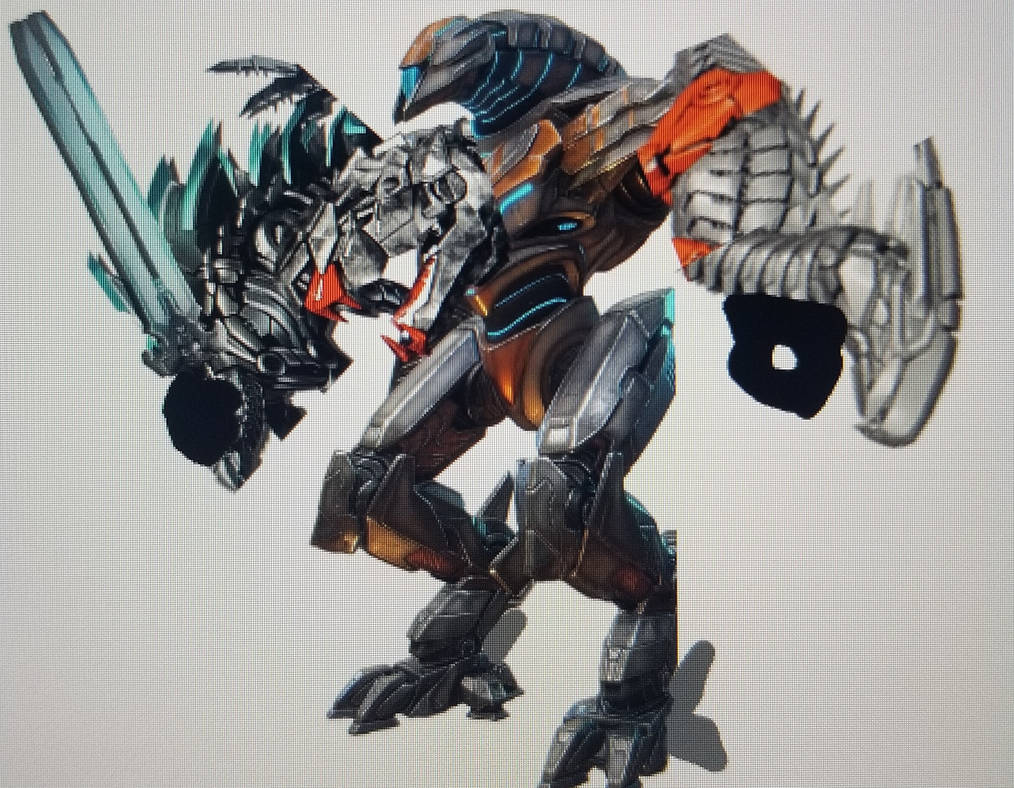 Tek Dino Megazord (Power Rangers X Ark) by SquibbyBros on DeviantArt