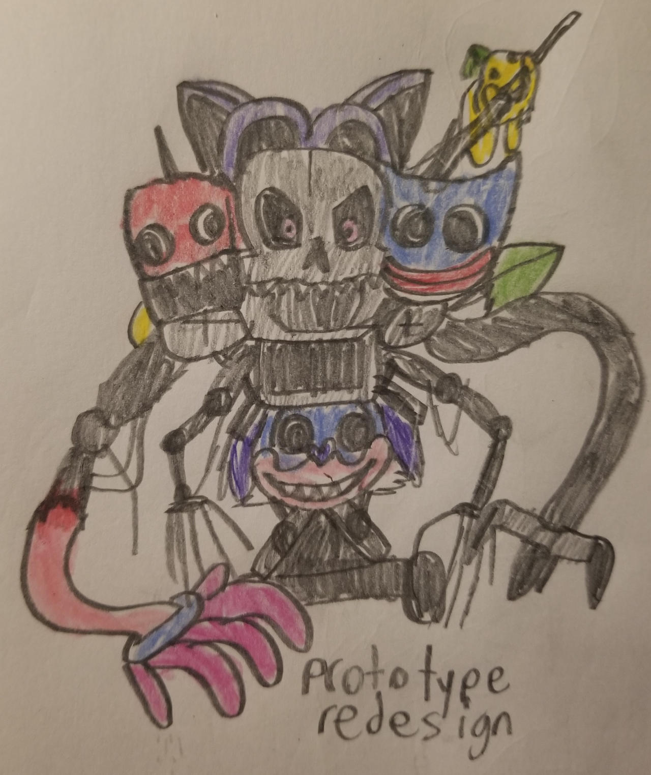 Prototype Redesign (Poppy Playtime Chapter 4) by SquibbyBros on DeviantArt