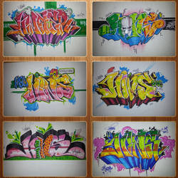 Graffiti Collage 5