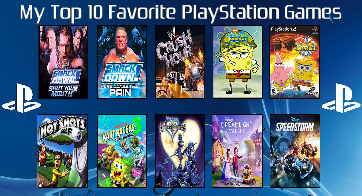 Top 10 Playstation 1 Games by ForestTheGamer on DeviantArt