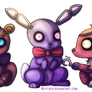 FNAF chibi partay~