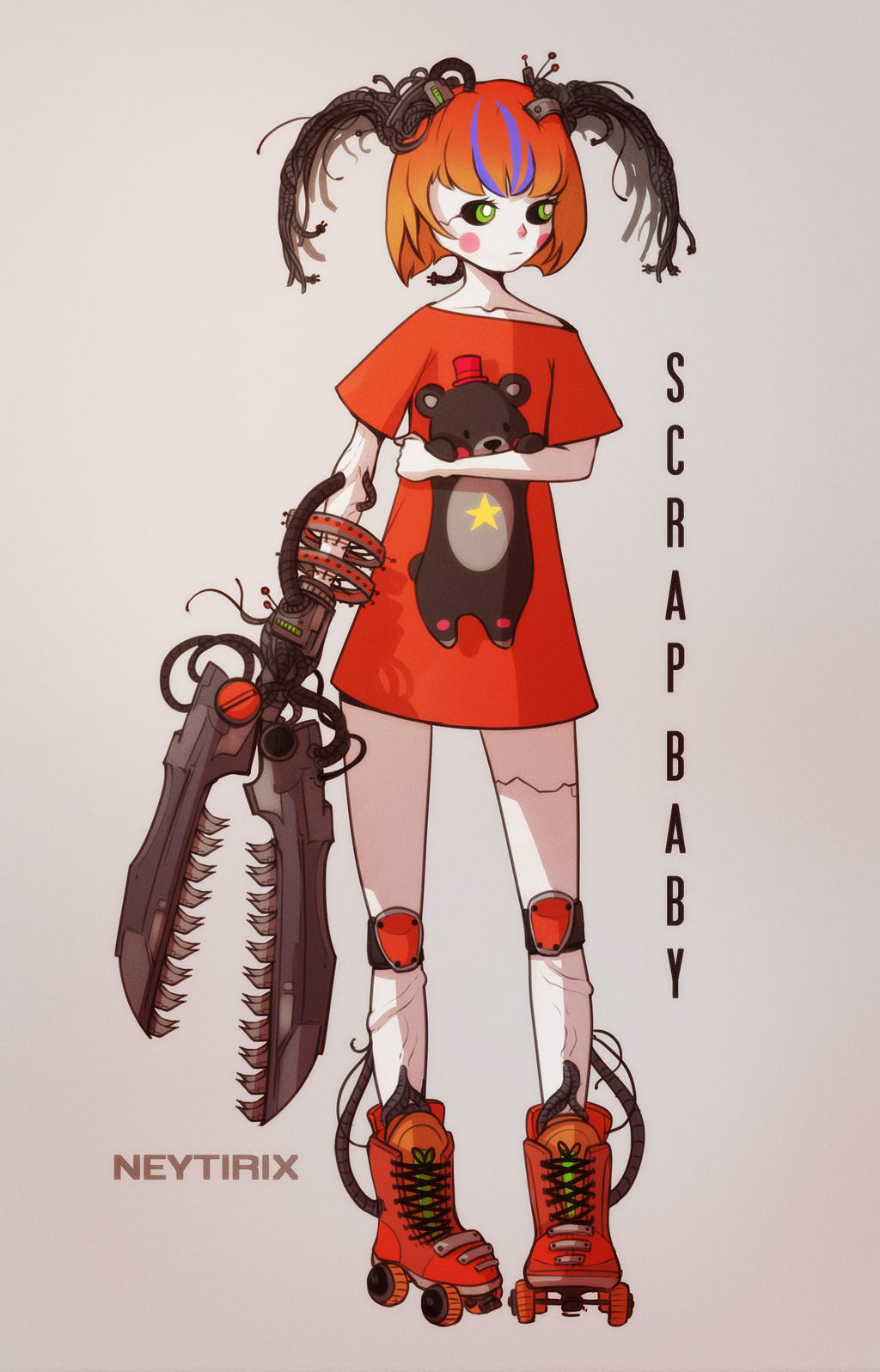 Scrap Baby Redesign (FNAF Fanart)