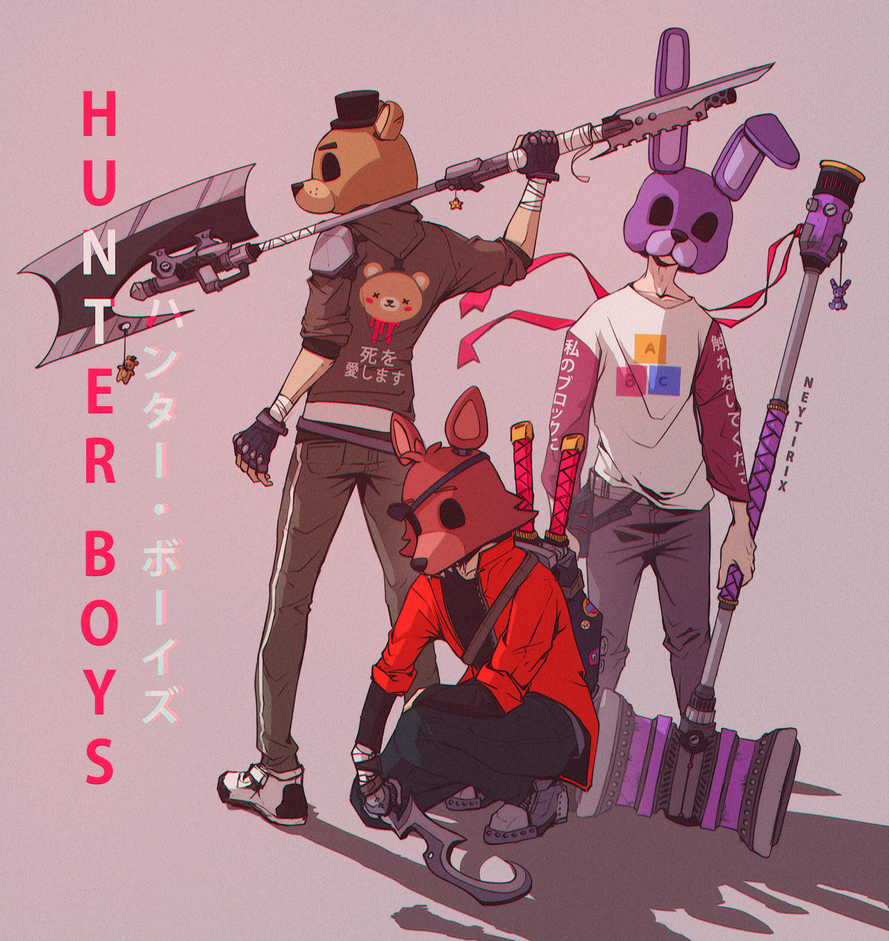 Hunter Raspberry A Boy HUNTER BOYS (FNAF) by Neytirix on DeviantArt