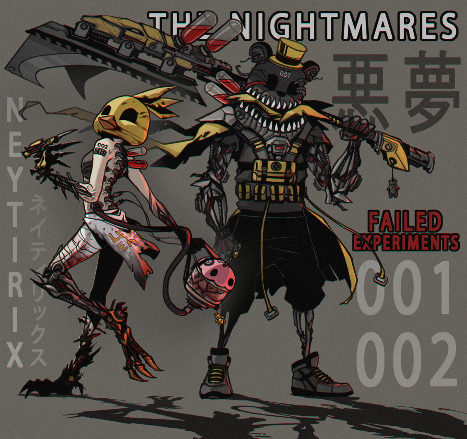 The Nightmares Failed Experiments 001 002 By Neytirix On Deviantart The Nightmares Failed Experiments 001 002 By Neytirix On Deviantart