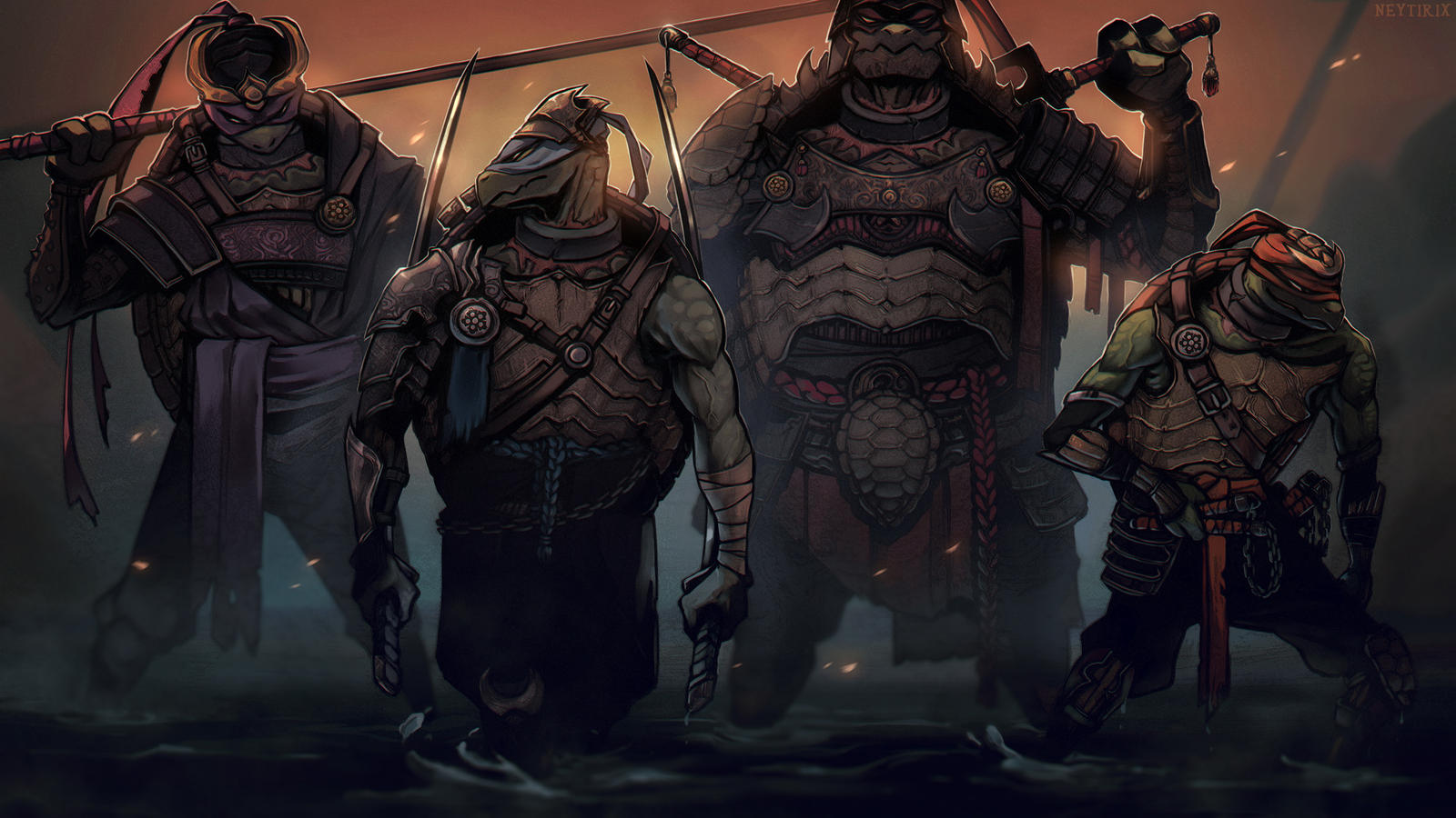 Teenage Mutant Ninja Turtles by Neytirix on DeviantArt