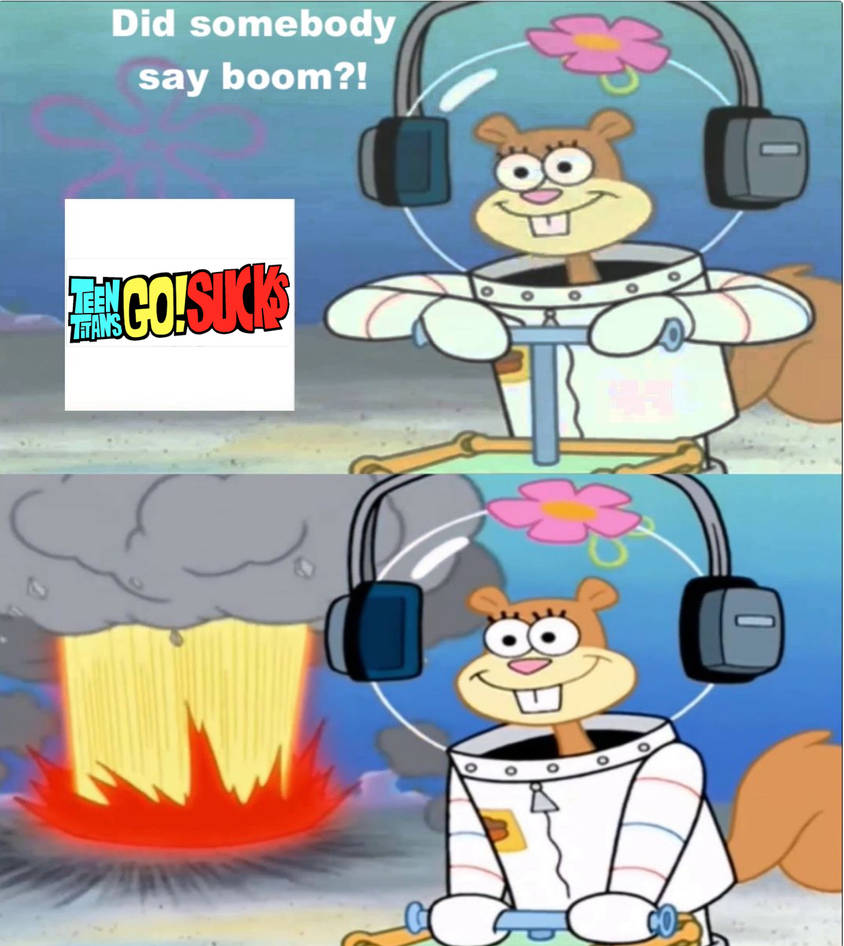 Sandy Cheeks Blow up TTG hategroup by Terrellprice on DeviantArt