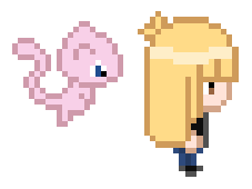 Mew and Rumay - Pixel Animation