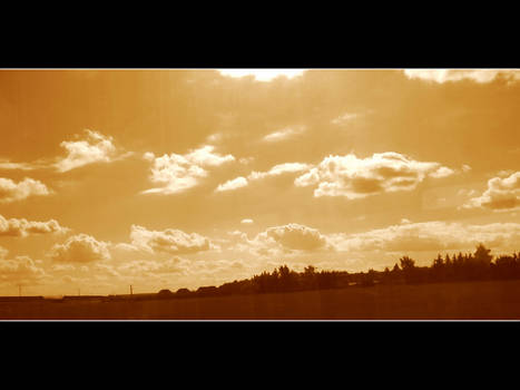 The sepia Sky