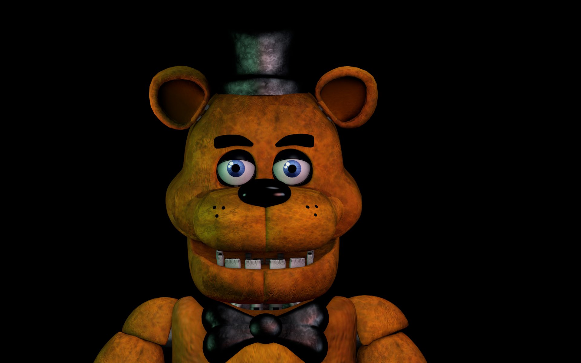 Freddy Fazbear V4 Front Angle by RealWilliamAfton on DeviantArt