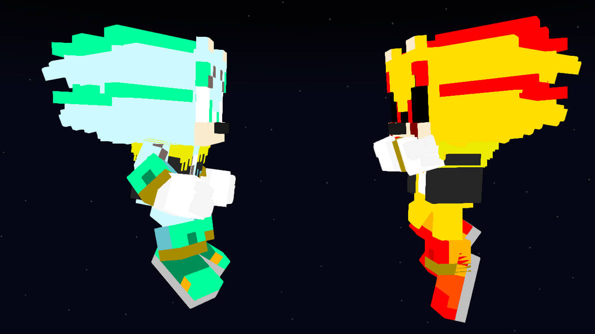 Multiverse Shadic vs Multiverse Exetior by LightningBlue254 on DeviantArt