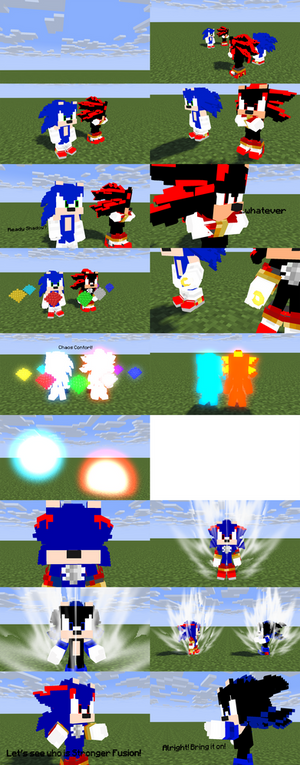 Shadic vs Sonow Comic Part 1