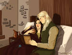 Rhaegar x Lyanna Commission by chillyravenart