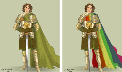 Ser Loras Tyrell - Commission by chillyravenart