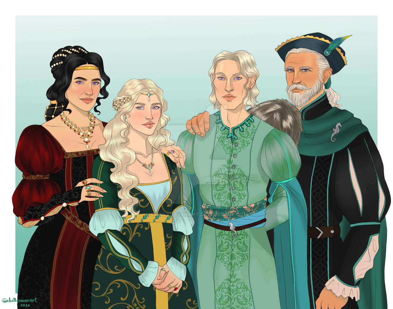 Vextry Ravaryn Meet the Velaryons, circa 115 AC by chillyravenart on DeviantArt