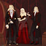 Rhaegar, Viserys and Dany Vampire AU commission