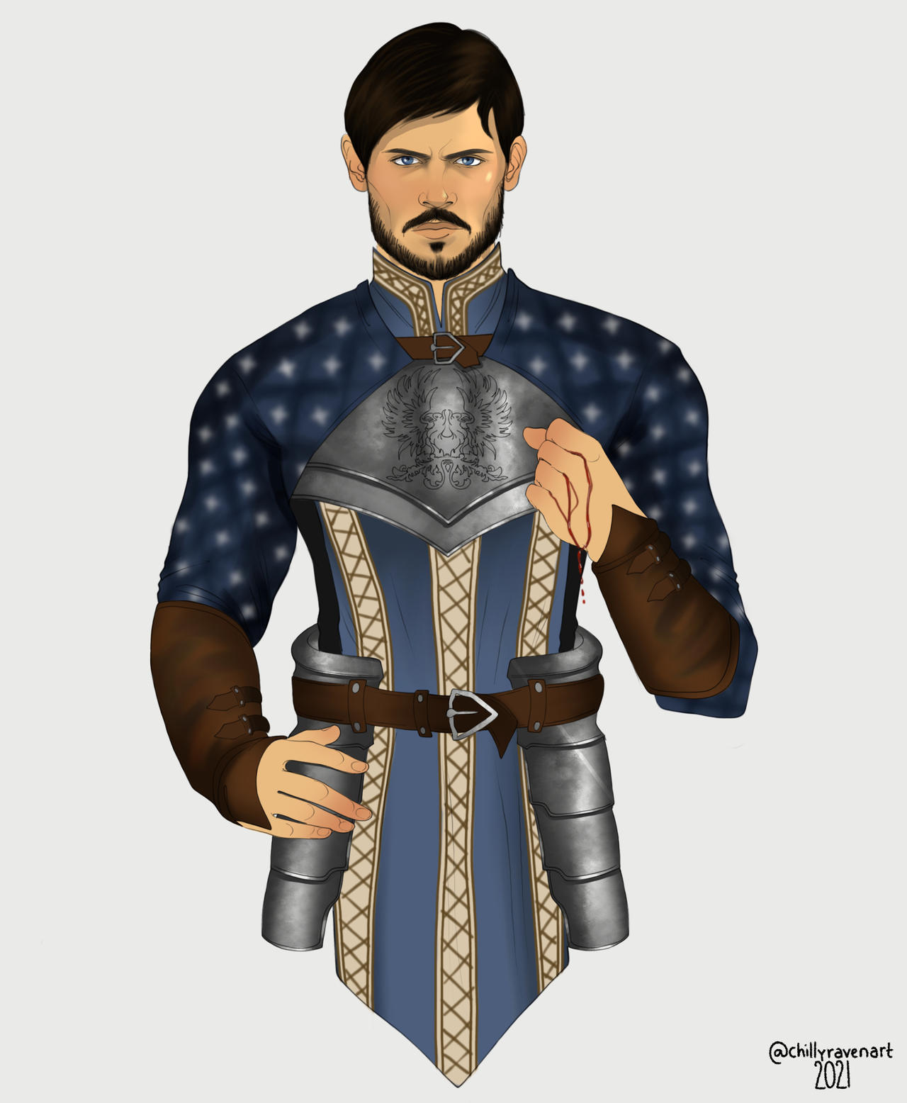 Dragon Age OC commission by chillyravenart on DeviantArt
