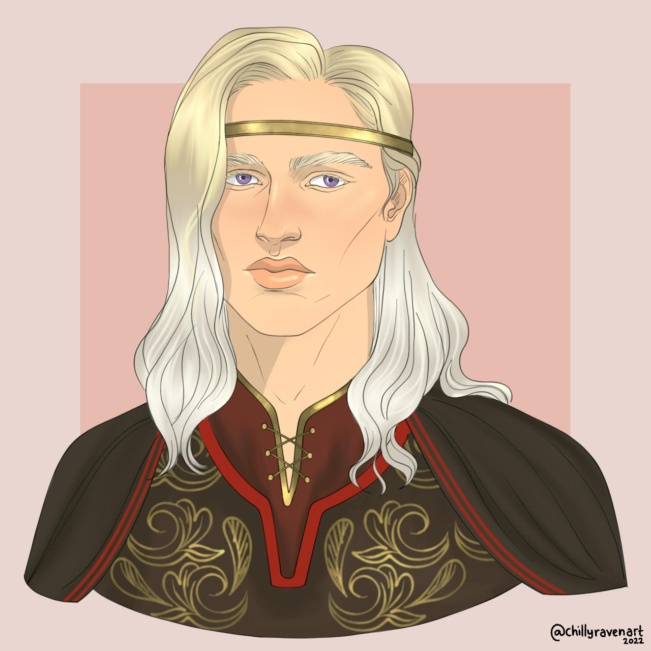 Balaryes Targaryen OC Commission by chillyravenart on DeviantArt