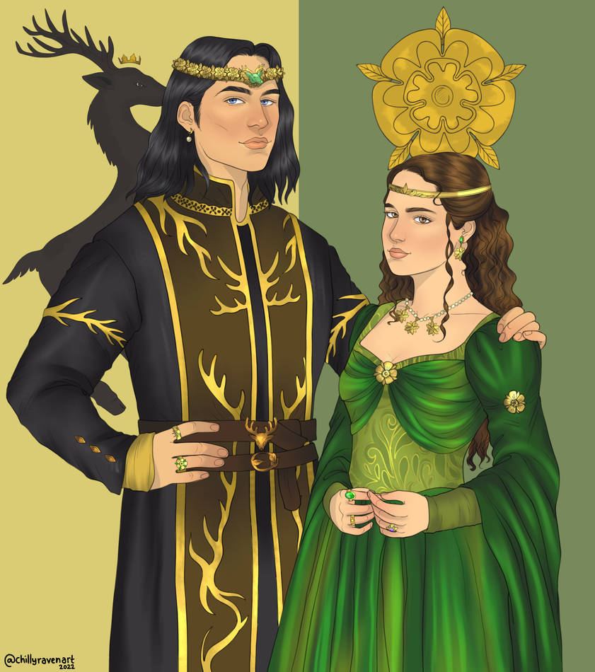 Wot5K: Renly Baratheon and Margaery Tyrell by chillyravenart on DeviantArt