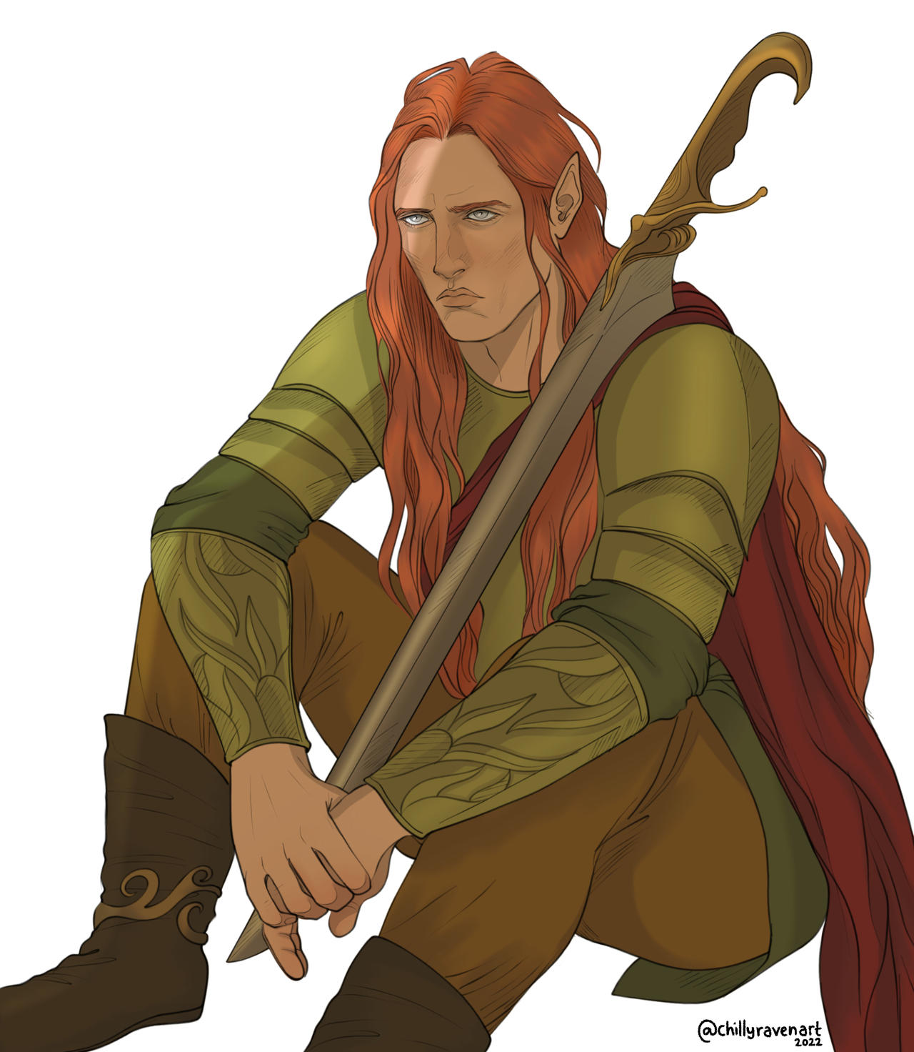 Maedhros For SixFanartsChallenge By Chillyravenart On DeviantArt maedhros-for-sixfanartschallenge-by-chillyravenart-on-deviantart