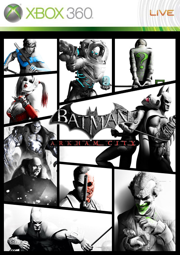 Batman Arkham City Alternate Cover Art by Jackoman44 on DeviantArt