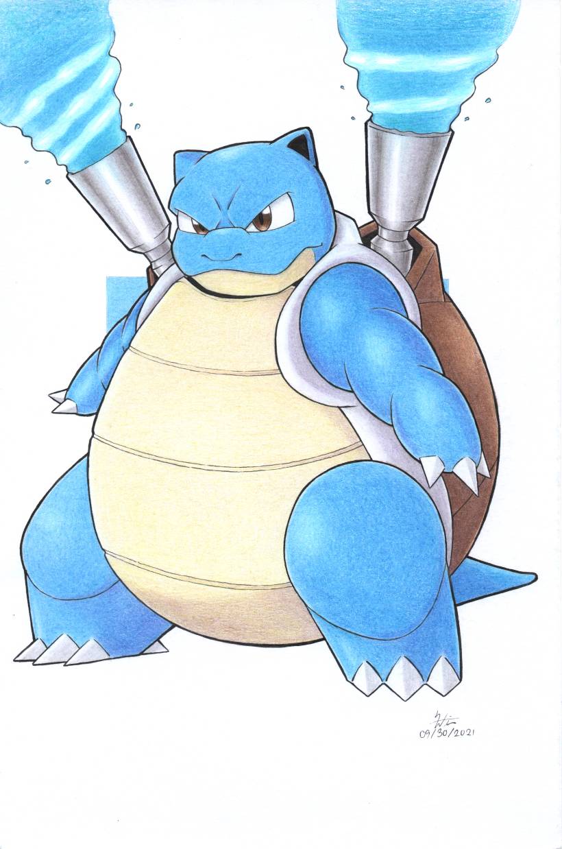 Mega Blastoise, Pokédex