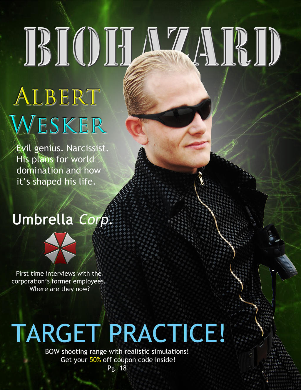 Biohazard Magazine (Wesker special)