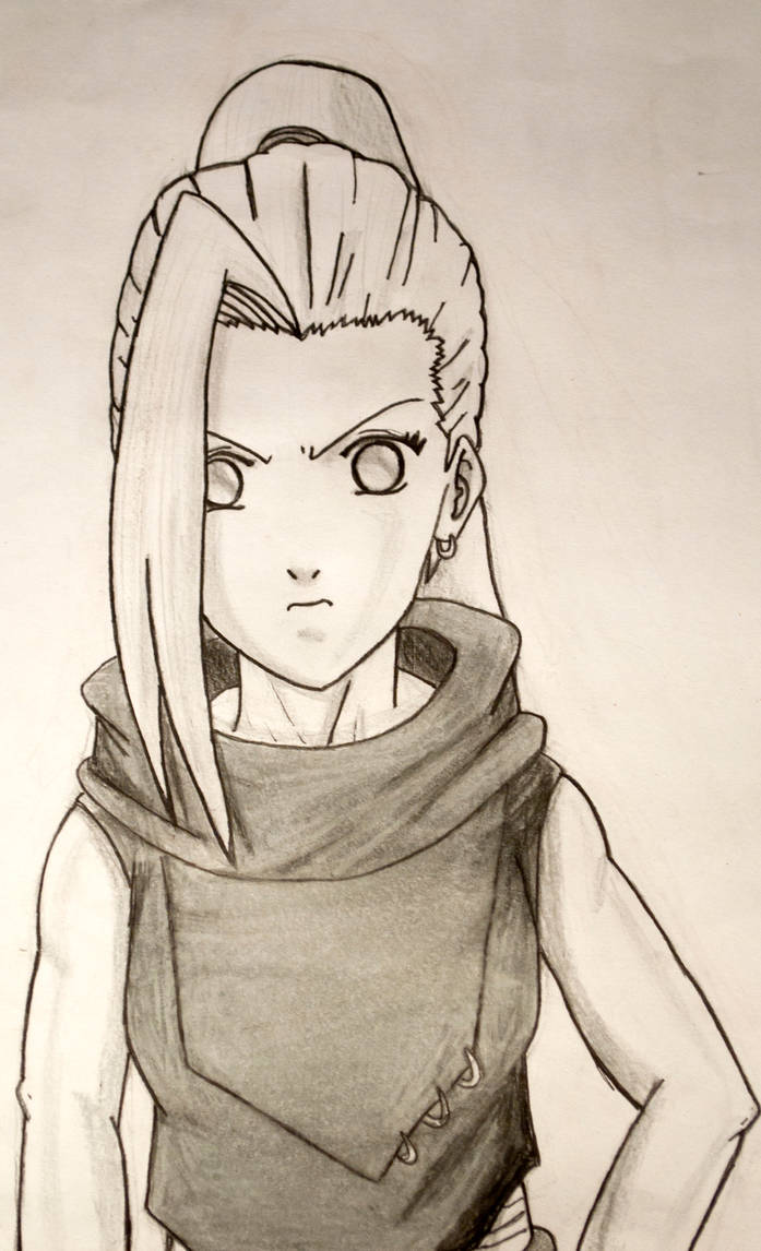 Ino Drawing Ino Yamanaka by Krizart-DA on DeviantArt