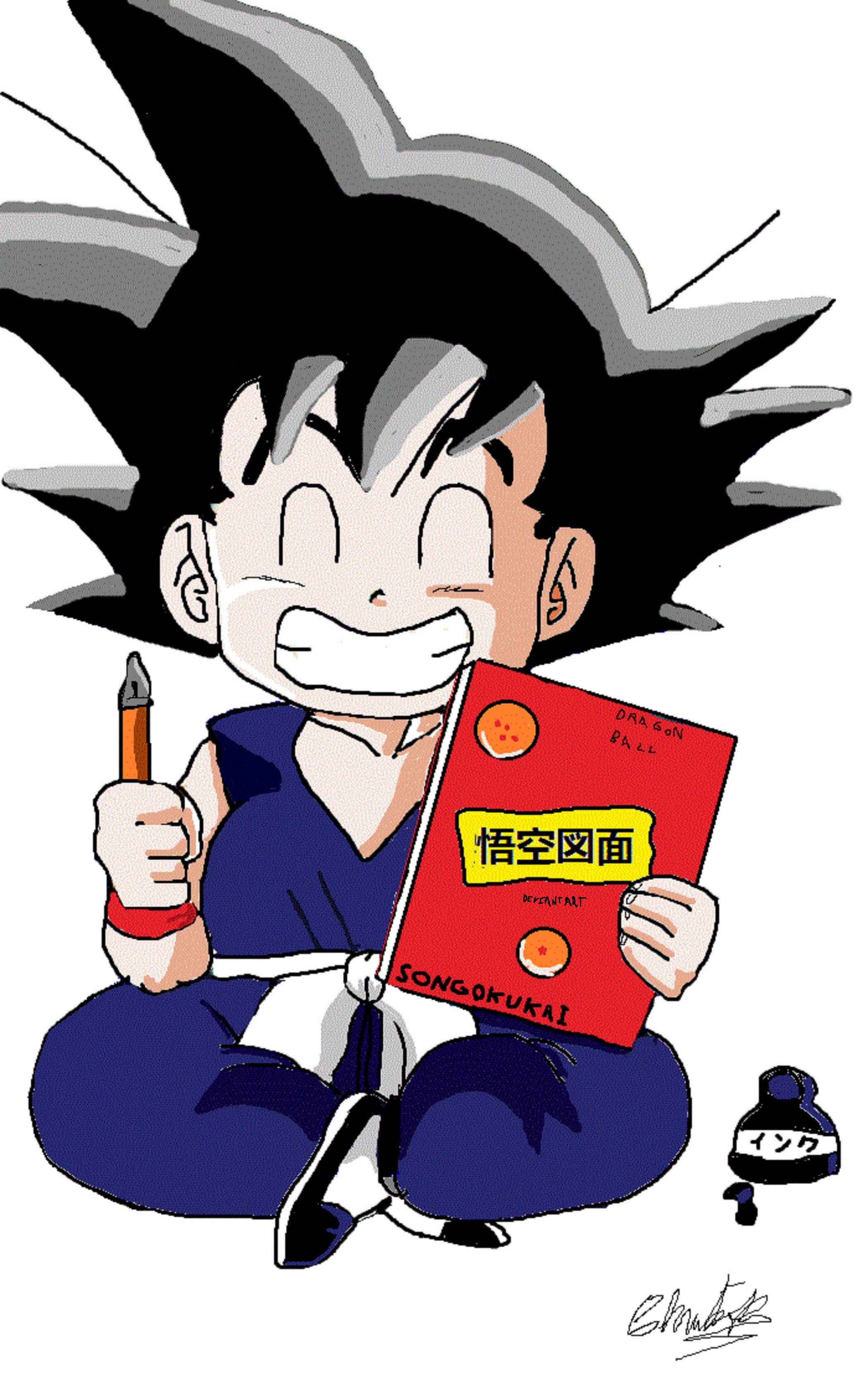 Goku cartoonist