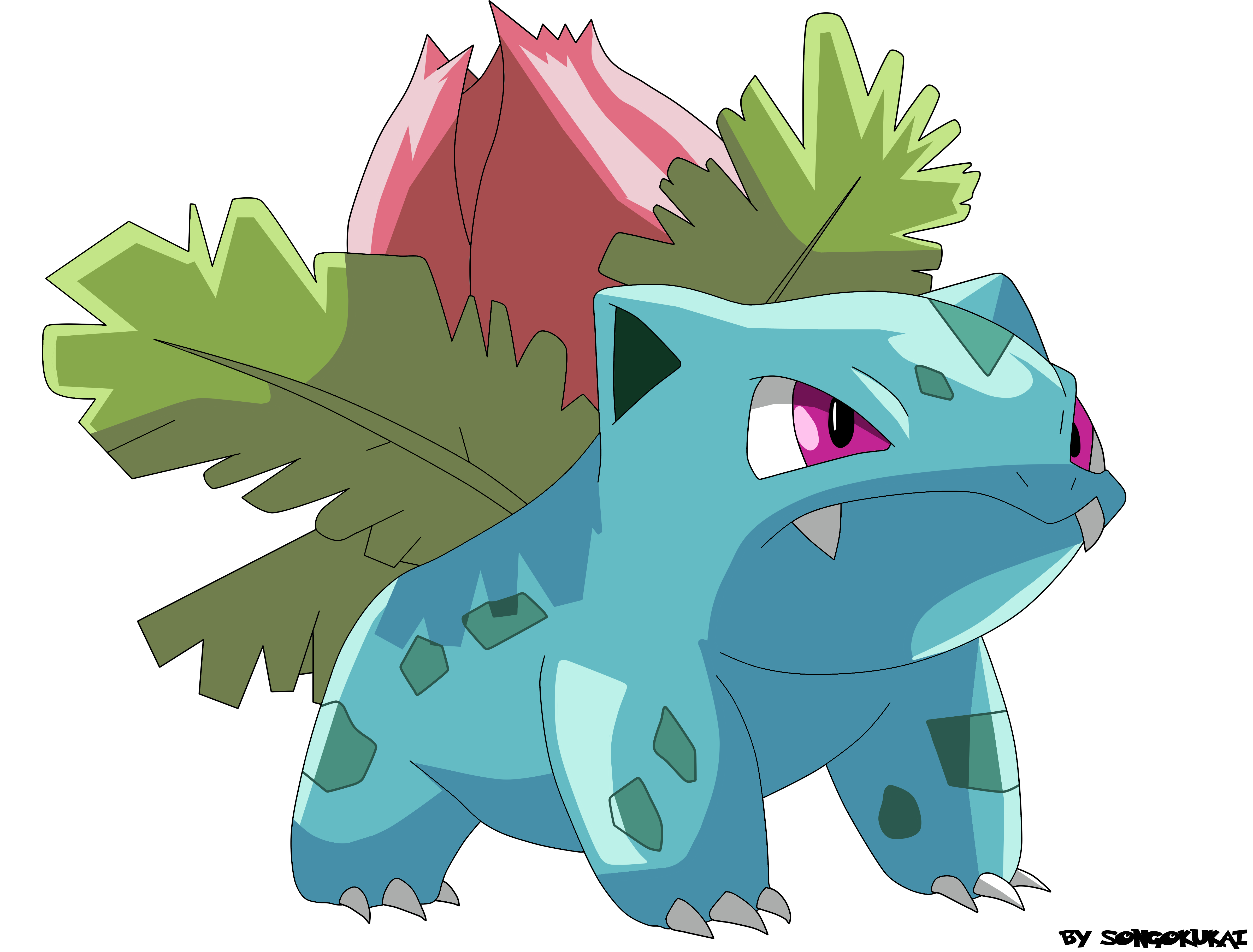 IVYSAUR by Krizart-DA on DeviantArt