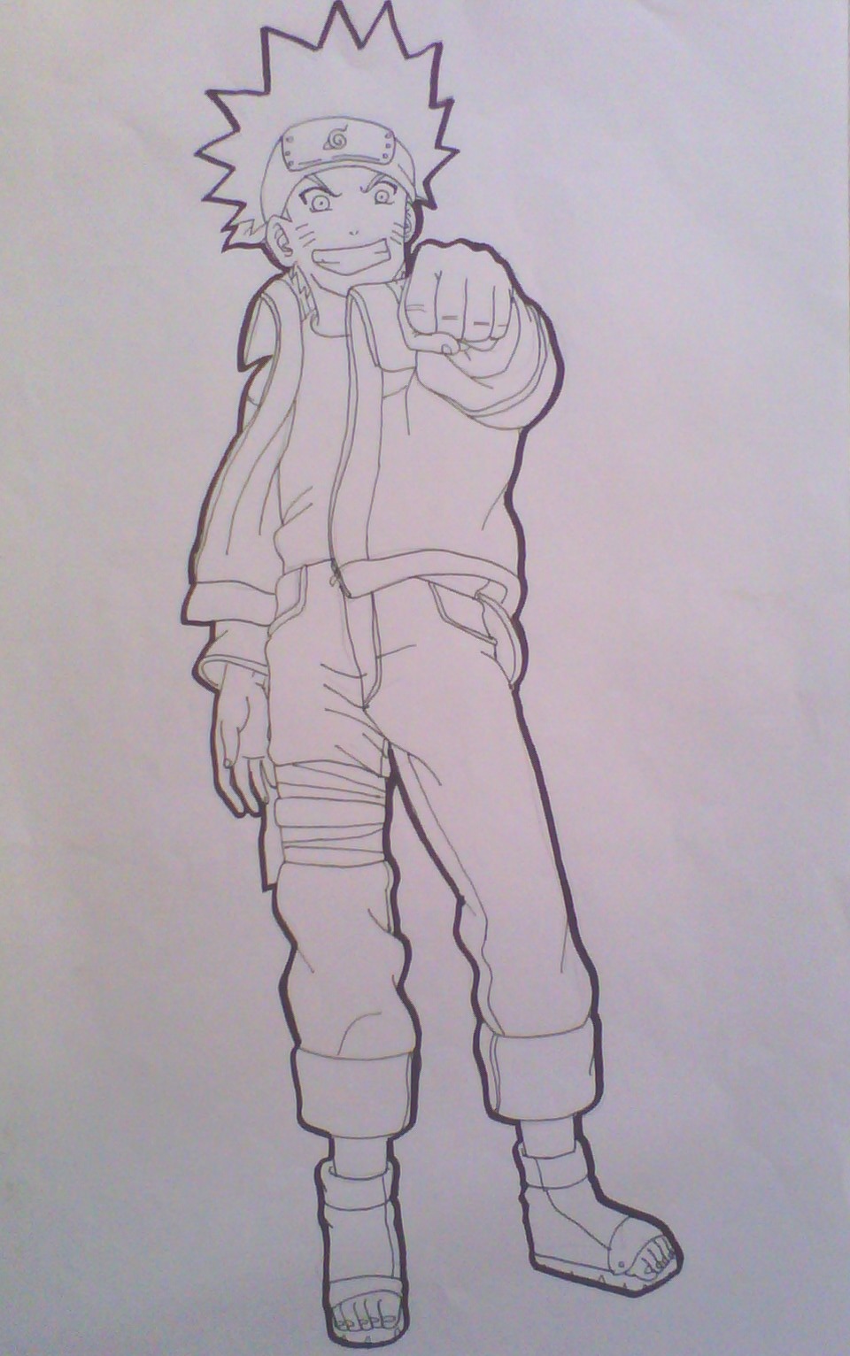 A simple Naruto drawing. by Player2Enters on DeviantArt