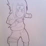 Sasuke Uchiha PTS _Chibi_ Drawing-Lineart
