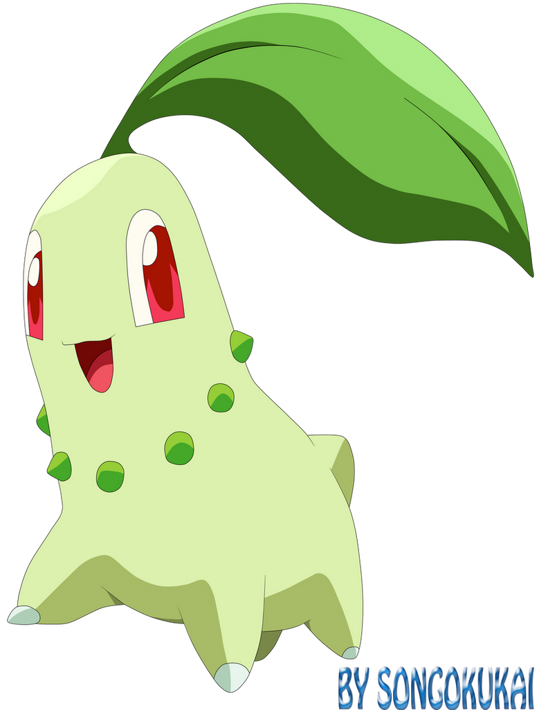 32x32 chikorita Pokémon outline or green outline : r/aseprite