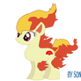 Ponyta in My Little Pony: FIM style