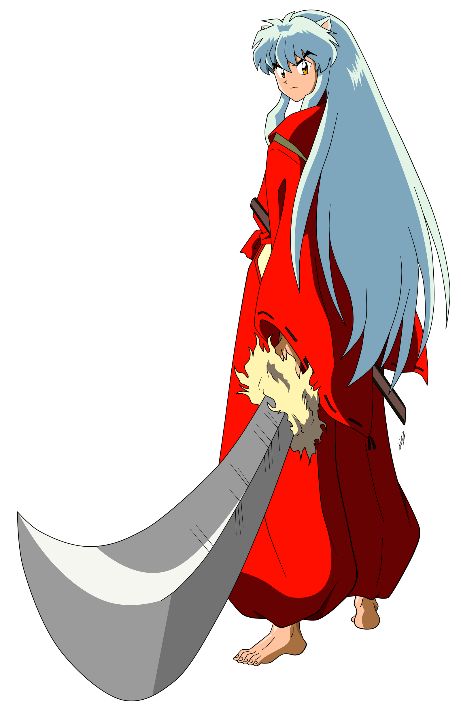 Inuyasha by KrizartDA on DeviantArt