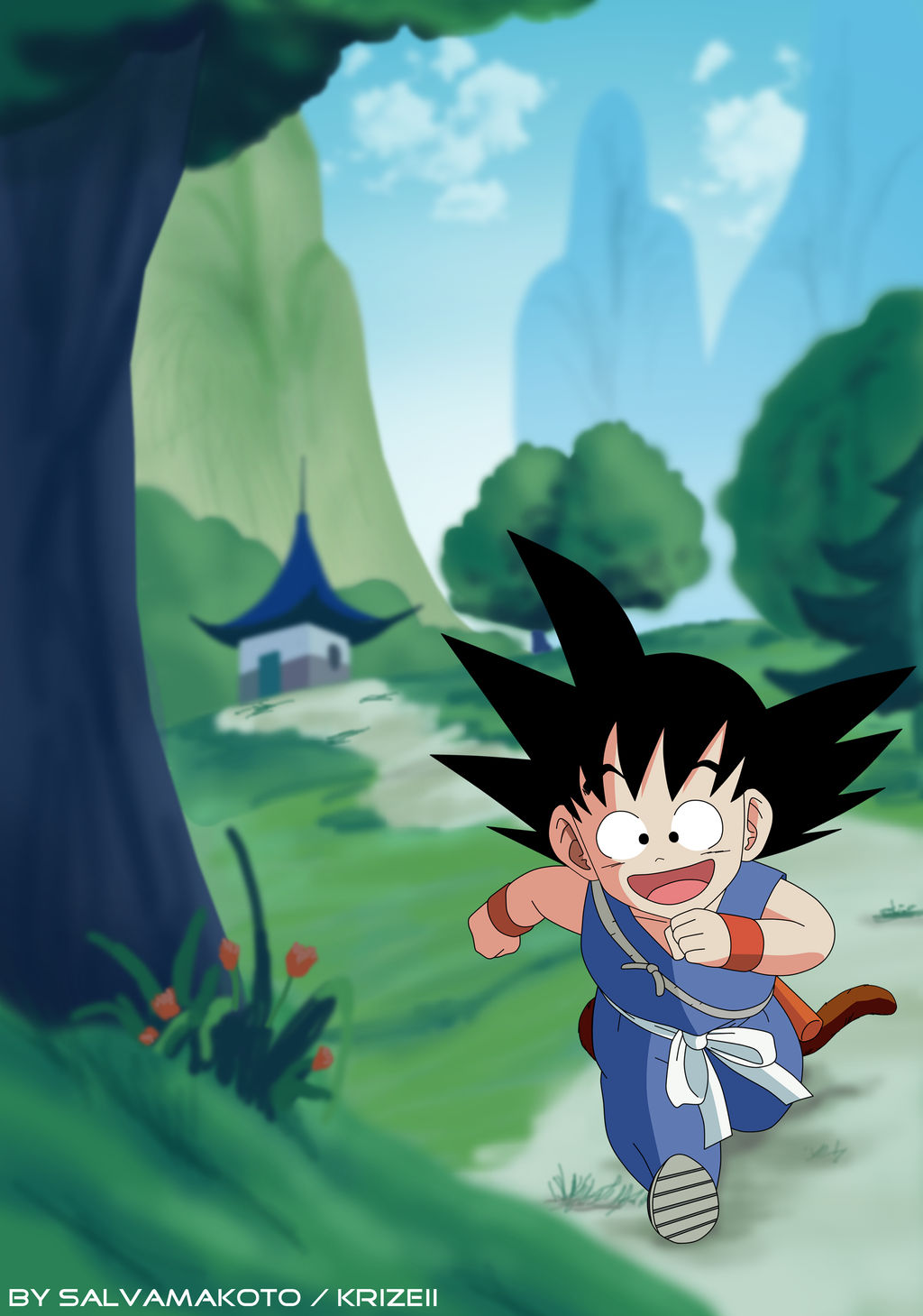 Dragon Ball GT =Son Goku= by Krizart-DA on DeviantArt