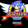 Sonic the Hedgehog Title Screen - Poster