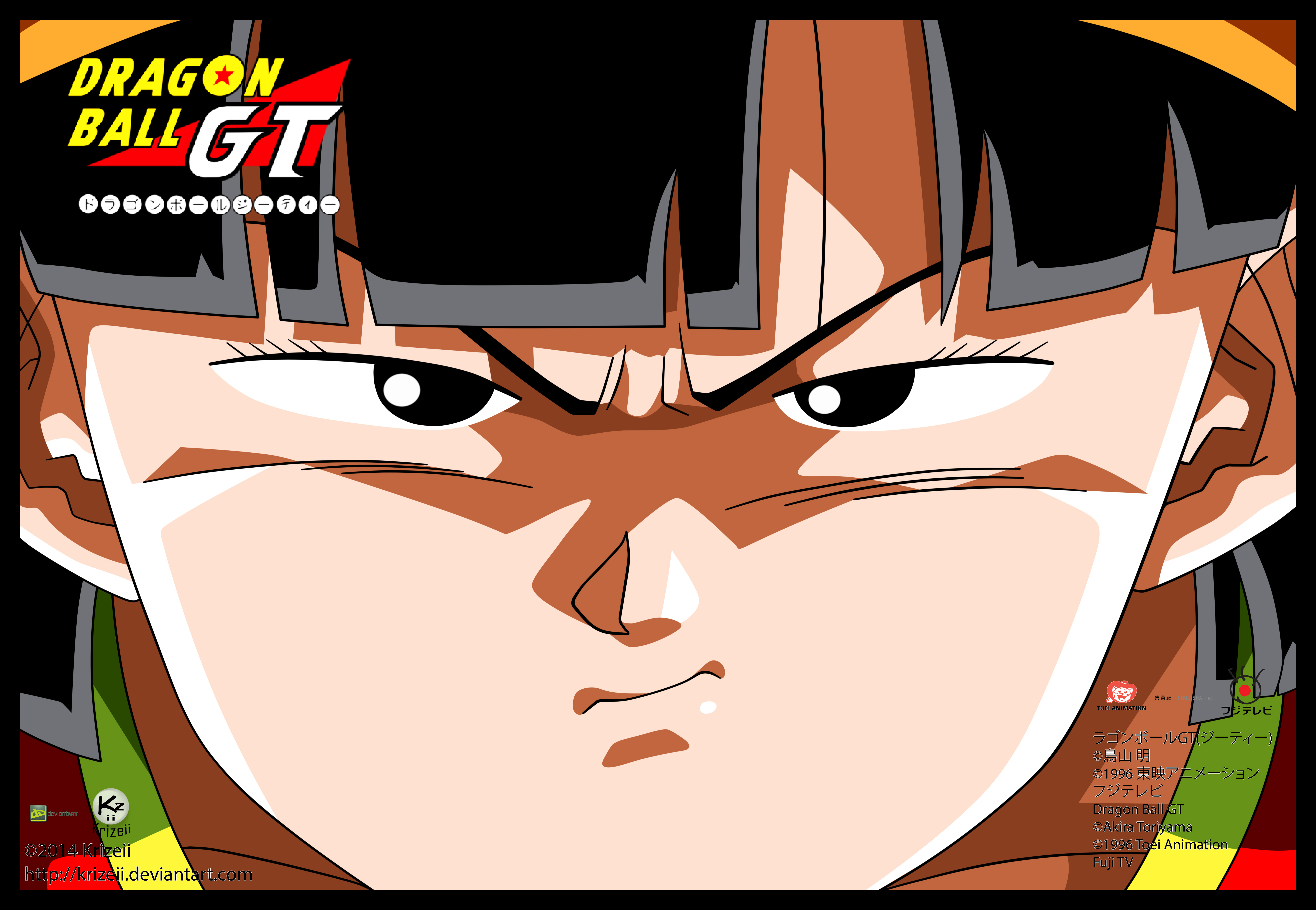 Pan Super Saiyan= by Krizeii  Anime dragon ball goku, Anime dragon ball  super, Dragon ball gt