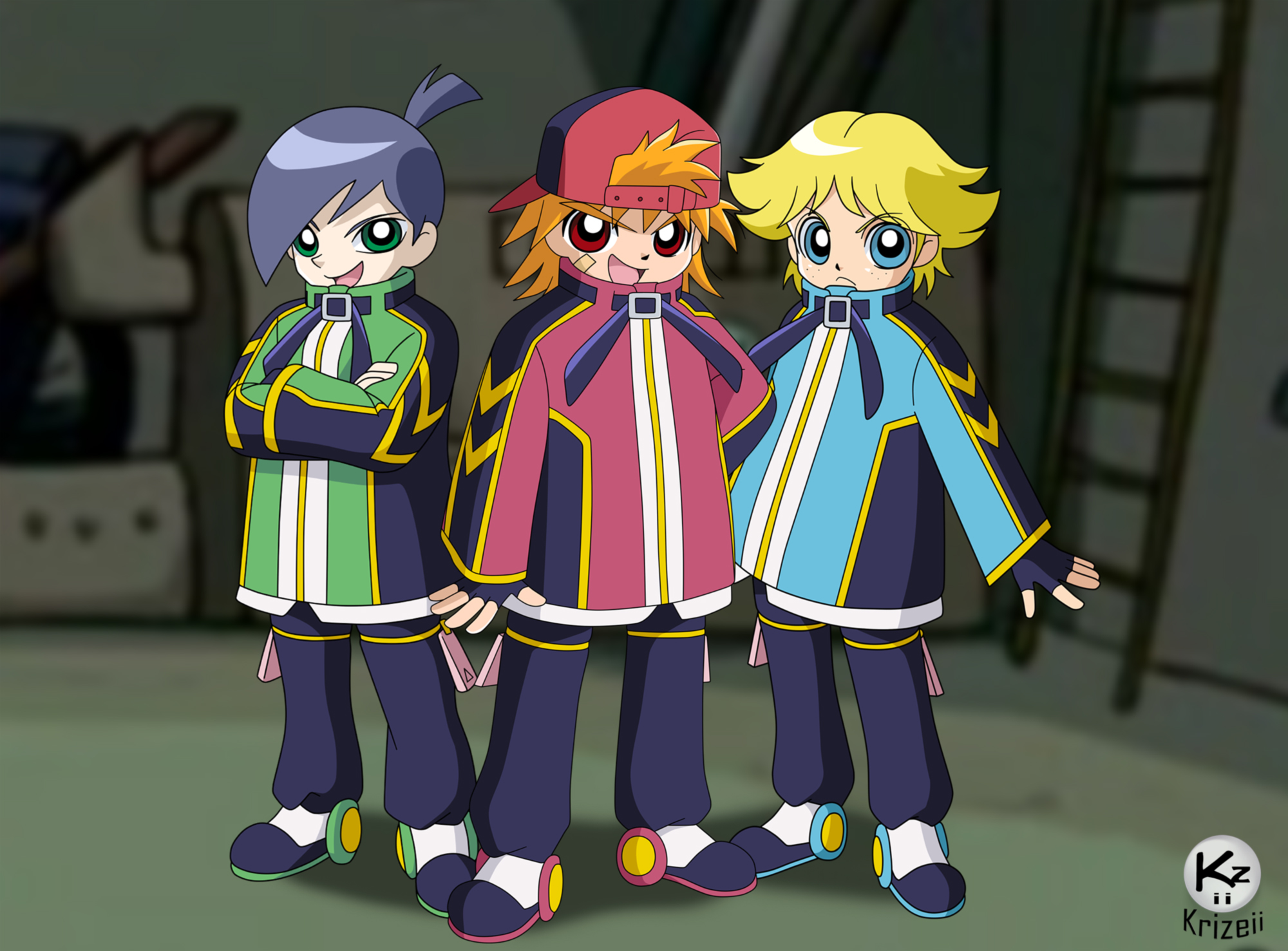 RowdyRuff Boys Z by Krizart-DA on DeviantArt