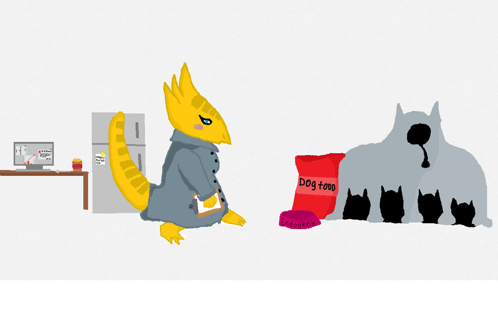 Alphys in the lab by MissPunnyPuns on DeviantArt