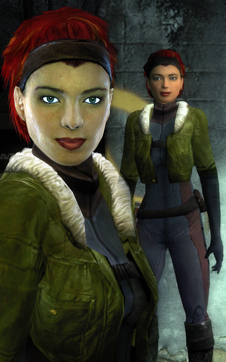 Alyx Vance from Half-Life 2