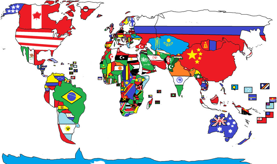 Map with Flags by LilacTuba on DeviantArt
