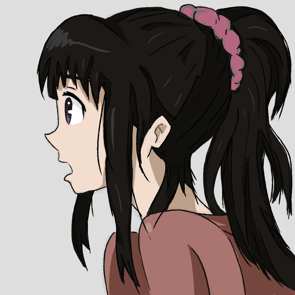 Anime side profile by Lutfi93 on DeviantArt