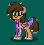 Dinah in pony town