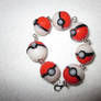 Pokeballs bracelet