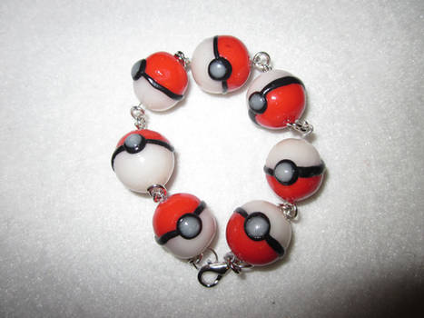 Pokeballs bracelet