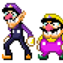 Wario and Waluigi, Mario World Style