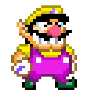 Warui World Snes Animation Wario