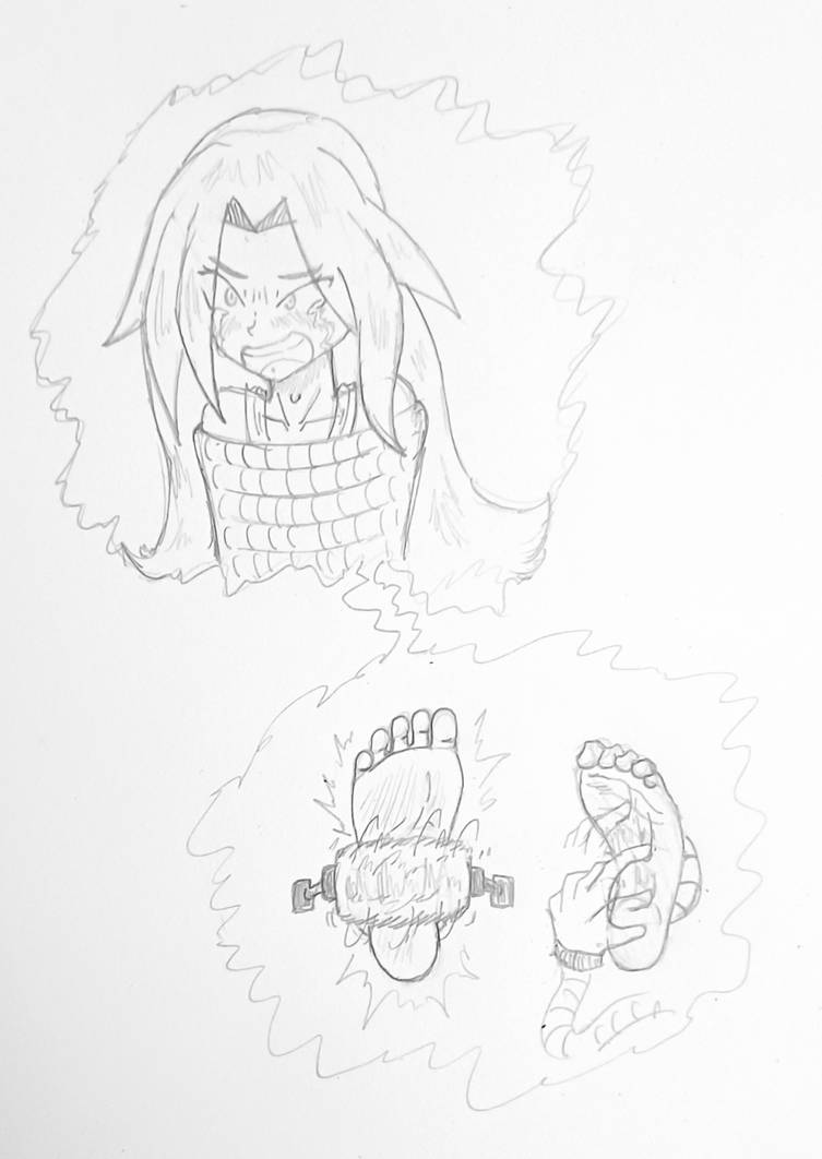 (Redraw) Olivia Servant's Foot Tickling by MoeTickleMachine on DeviantArt