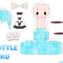 Bottle Miku Papercraft